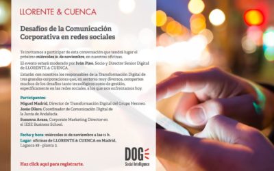 Tecnología y retos digitales desde la Comunicación Corporativa